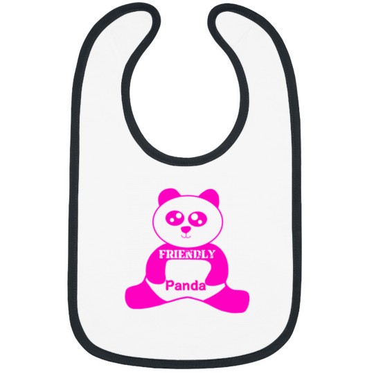 Discover Cute Animal , Baby Panda Bibs
