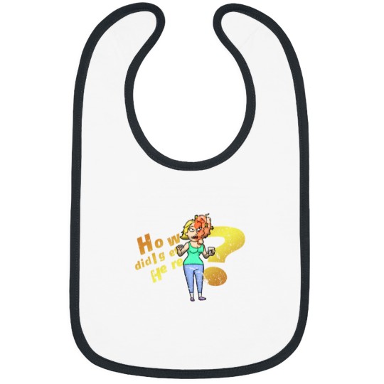 Discover How Did I Get Here Interdimensional Cable Show Bibs