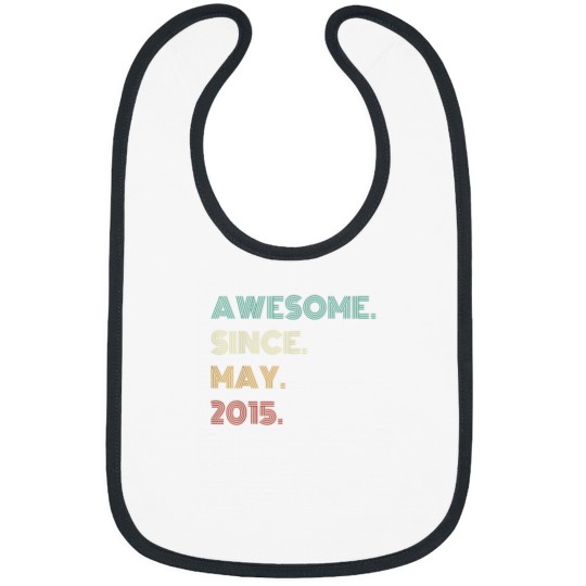 Discover 9 Years Old Awesome Since May 2015 9th Birthday Bibs