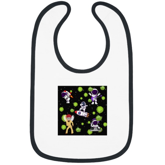 Discover Spaceman Rocket1 On My Back. Active Bibs