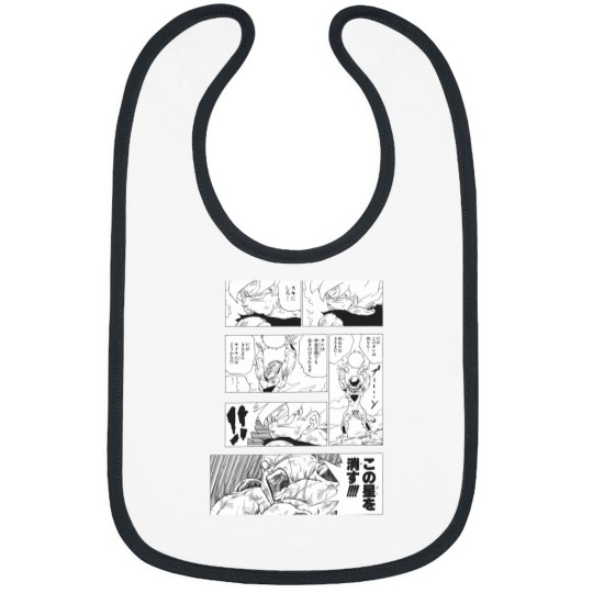 Discover Dragon Ball Z Goku Vs Frieza Manga Panel Bibs