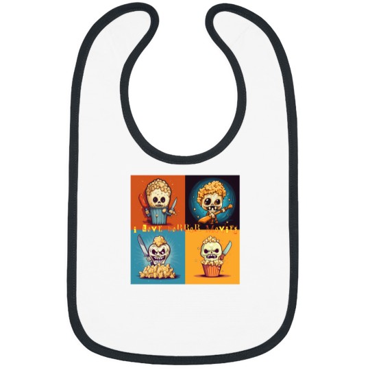 Discover I Love Horror Movies 25 Bibs