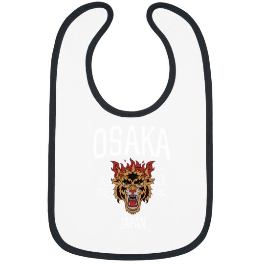 Discover Osaka Japan Tiger Bibs