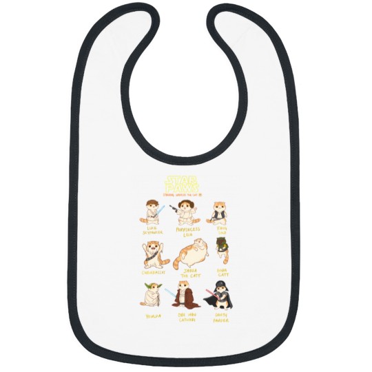 Discover Star Paws Bibs