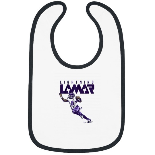 Discover Lamar Jackson Lightning Lamar Bibs