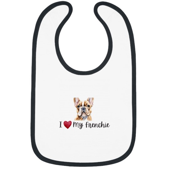 Discover I love my Frenchie Active Bibs