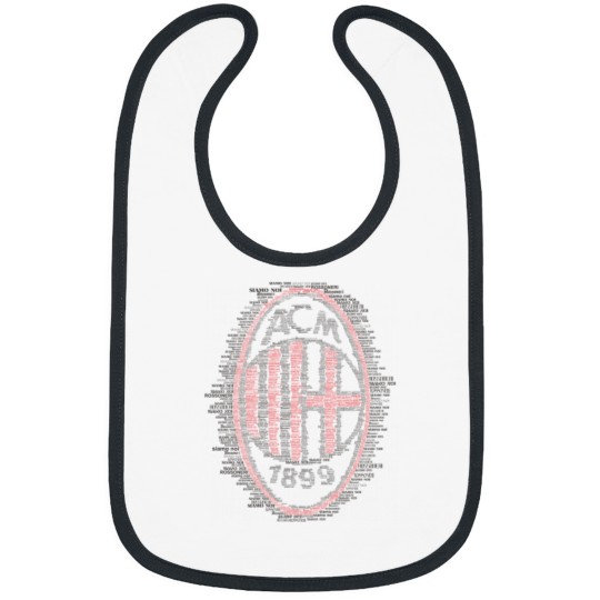 Discover Rossoneri Siamo Noi Typography Premium Bibs
