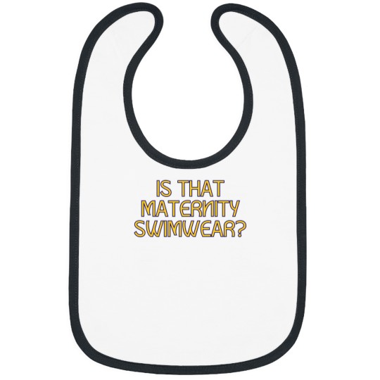 Discover Maternity Swimwear Humor 10294 Bibs