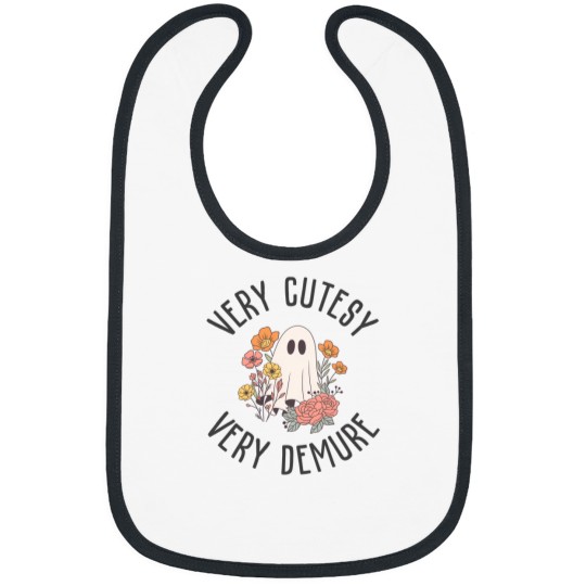 Discover Very Cutesy Very Demure Hallowee Ghostt 832 Bibs