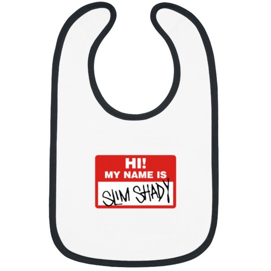 Discover My name is Slim Shady Bibs