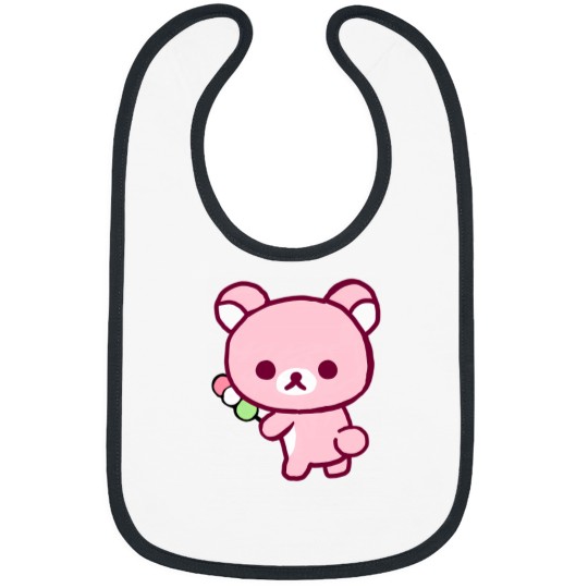 Discover Pastel Pink Korilakkuma Bibs