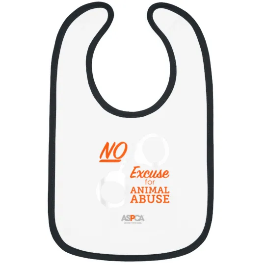Discover ASPCA No Excuse for Animal Abuse Dark Bibs