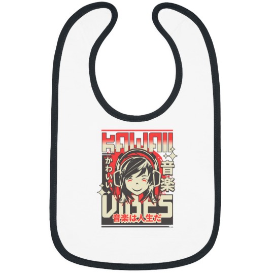 Discover Kawaii Vibes Bibs