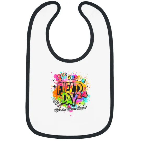 Discover 3rd Grade Field Day 2024 Let The Games Begin Kid Bibs