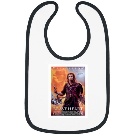 Discover Braveheart Movie Poster 1 Bibs