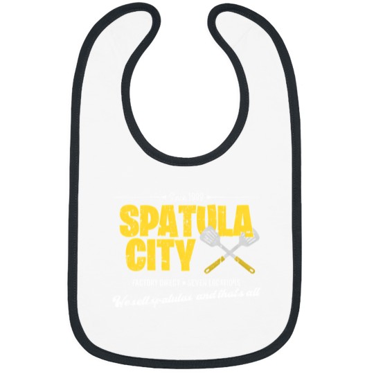Discover Spatula City Distressed Bibs