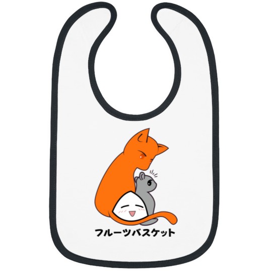 Discover Kyō Yuki OnigiriCat mouse OnigiriAnime zodiacCosplay cute Bibs