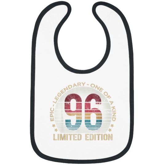Discover 96 Year Old Gifts Limited Edition  96th Birthday Bibs