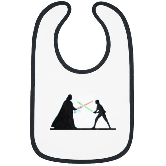 Discover Vader Luke duel Bibs
