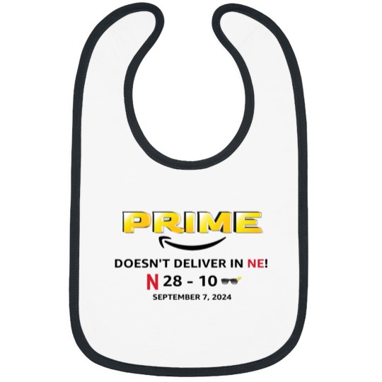 Discover Nebraska football Prime v2 Classic T-Shirt Bibs