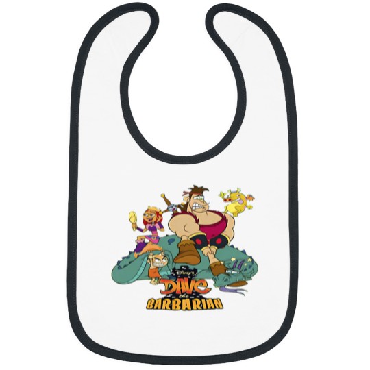 Discover Dave The Barbarian Bibs