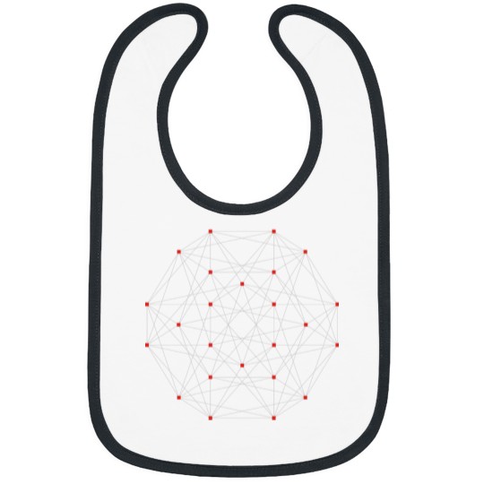 Discover 24 Cell Polytope Baby Bib