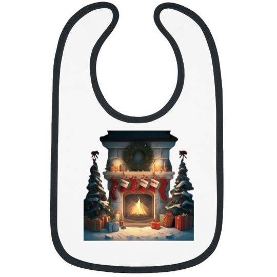 Discover A Santa Claus House Bibs