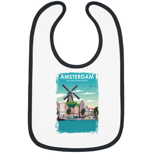 Discover Amsterdam Travel Bibs