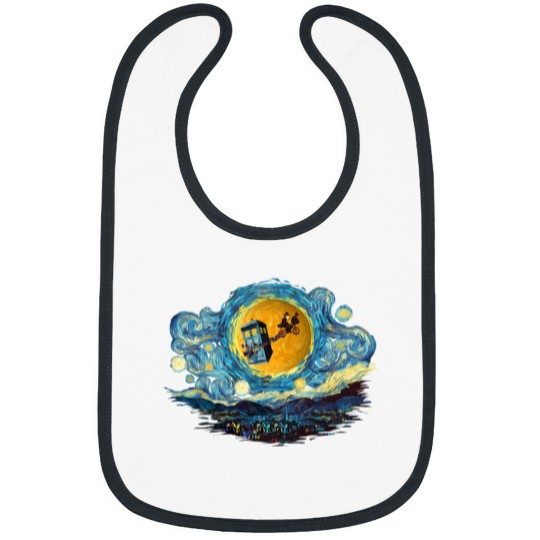 Discover 4Th Doctor Supermoon Starry Night Bibs