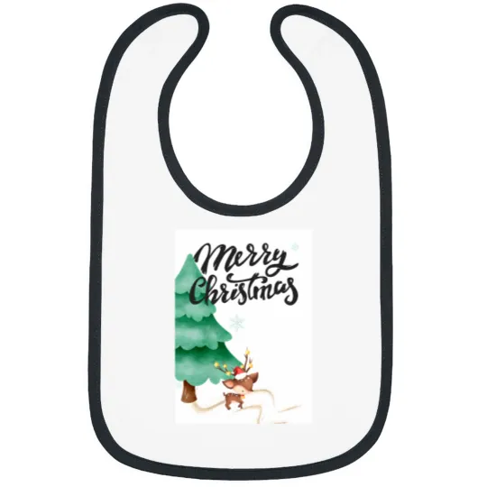 Discover Merry Christmas 796 Bibs