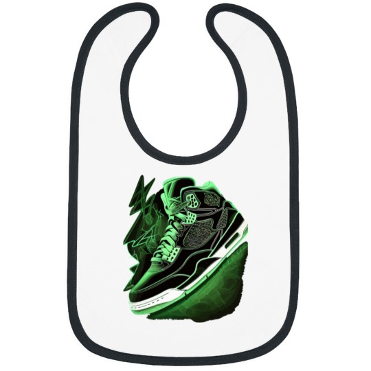 Discover Neon Jordan Sneaker Shoes Air Sticker Bibs