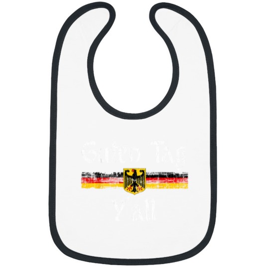 Discover Guten Tag Y'All Oktoberfest German Flag Eagle Prost Bibs