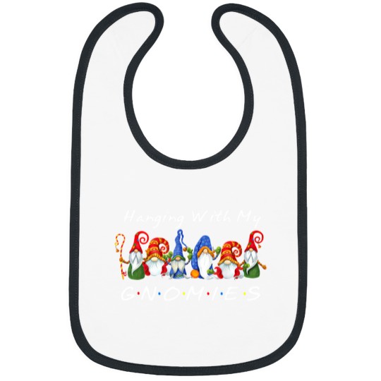 Discover Hanging With My Gnomies Funny Gnome Bibs