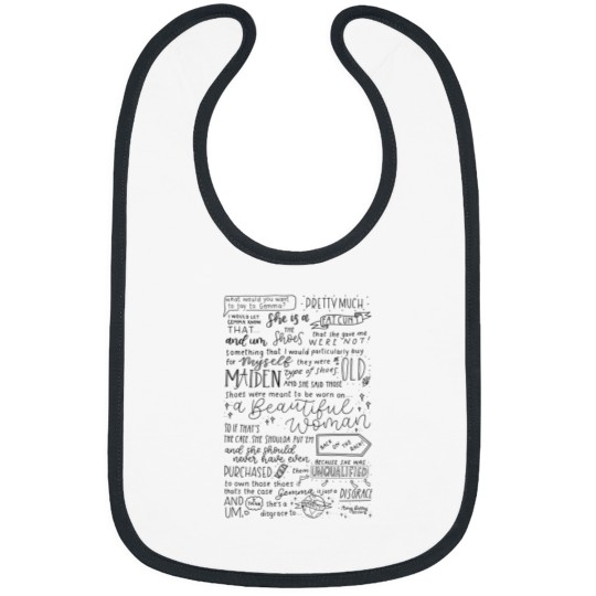 Discover Tiffany Pollard Pretty Much I Would Let Gemma Know Print Bibs