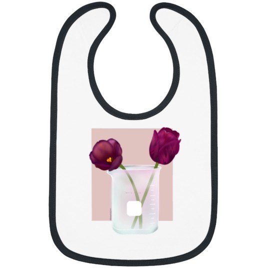 Discover Tulips in Beaker Active Bibs