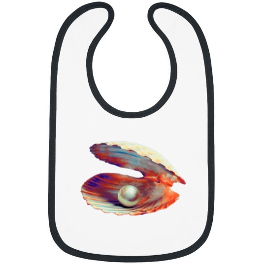 Discover Orange oyster Bibs