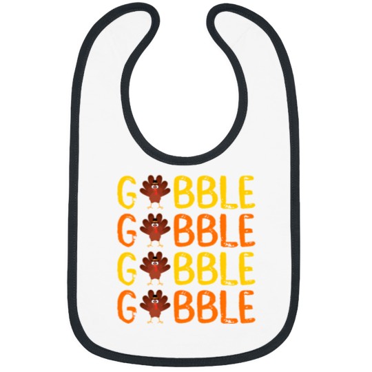 Discover Thanksgiving Gobble Family Bib