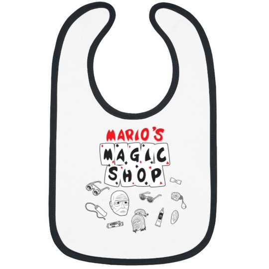 Discover Mario'S Magic Shop - Dark T-Shirt Bibs