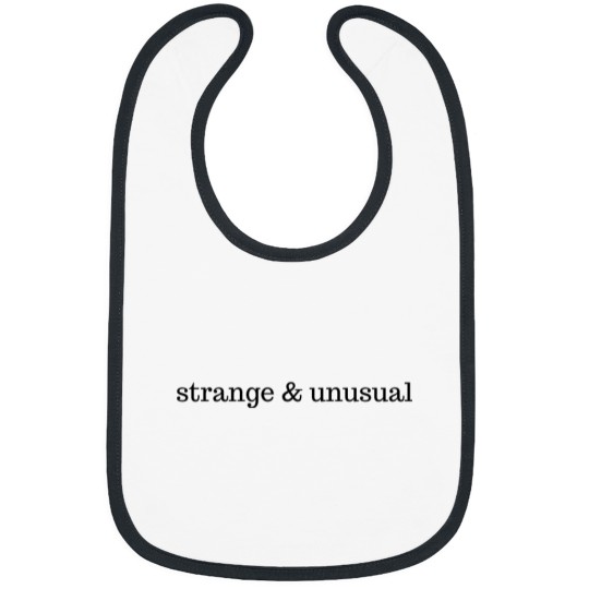 Discover Strange And Unusual (4) Bibs