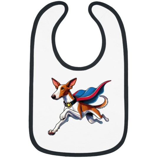 Discover Super Ibizan Hound Tony Allen Bibs