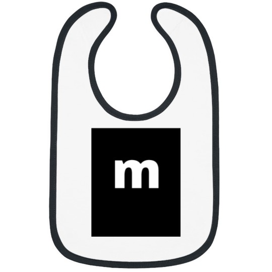 Discover letter m-M Bibs