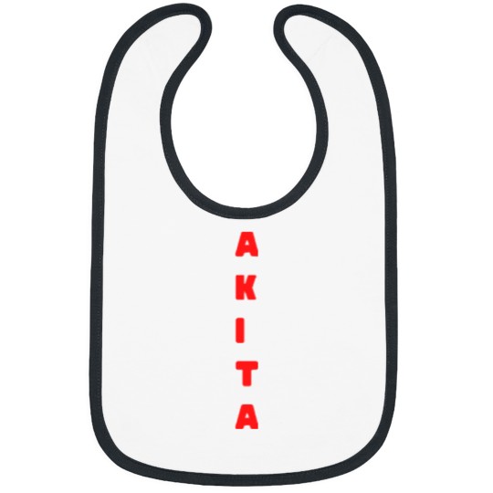 Discover Akita T- Bibs Akita Design T- Bibs