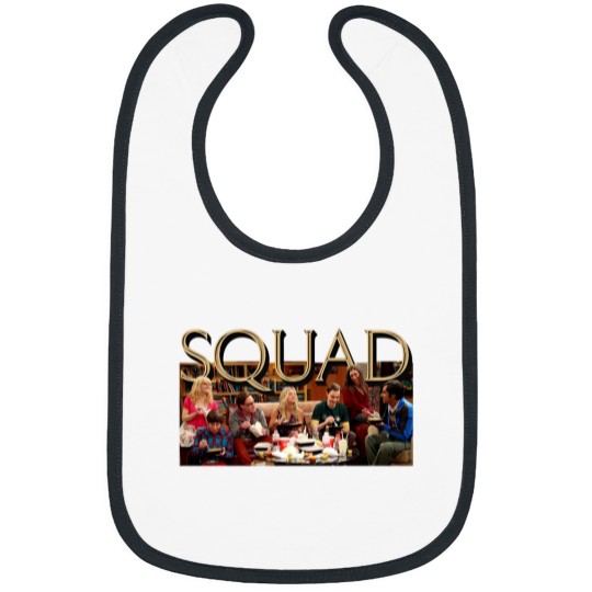 Discover Big Bang Theory Squad Bibs, Funny Big Bang Theory Fan Bibs