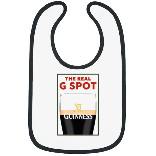 Discover Guinness Vintage Bibs, Split the G, Funny Bibs
