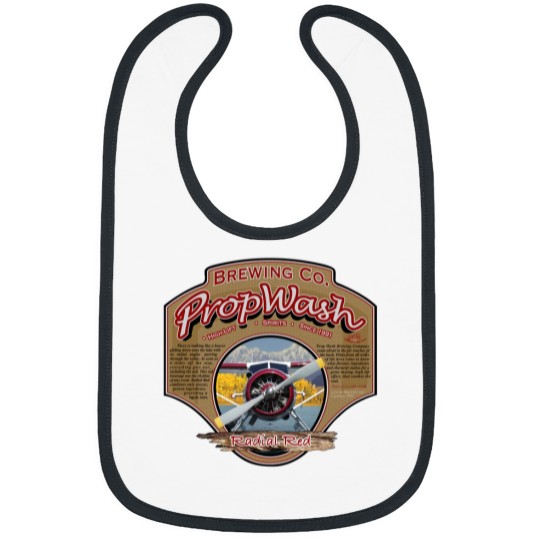 Discover PropWash Brewing Co. Radial Red DHC2 Beaver Floatplane Bibs