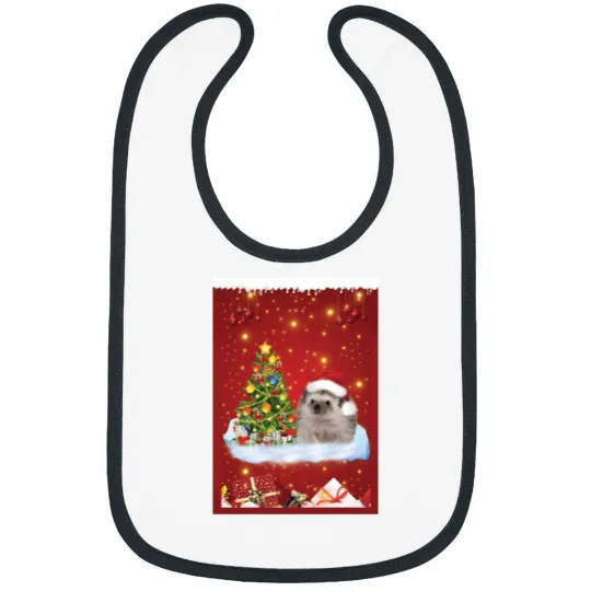Discover Hedgehog Christmas Garden Flag Bibs