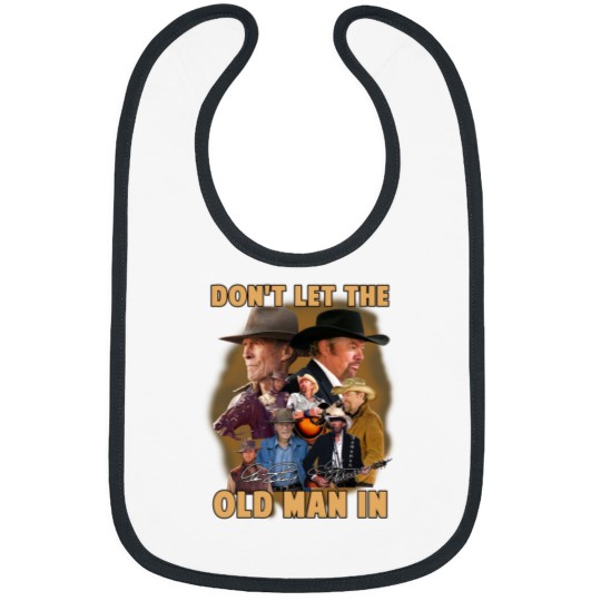 Discover Toby Keith Don't Let The Old Man In Signatures Bibs Gift For Fans