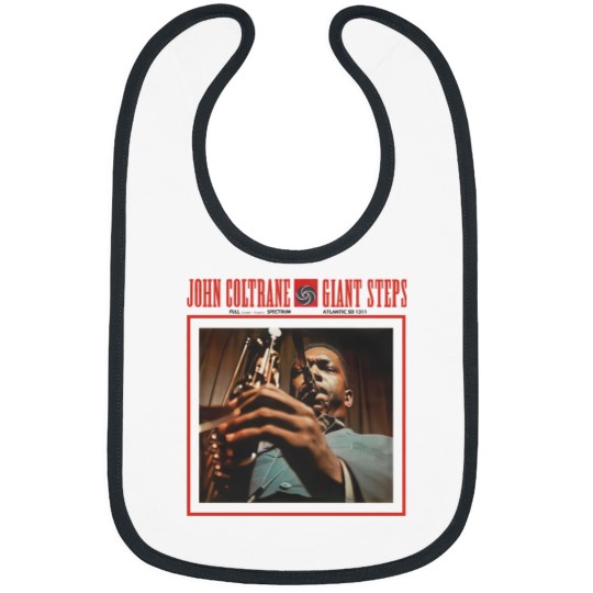 Discover Men's Cotton Crew Bibs John Coltrane Giant Steps