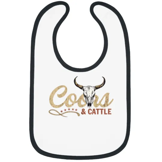 Discover Coor And Cattles Rodeo Western Cowboy Howdy Lover Bibs