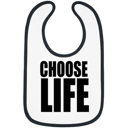 Discover George Michael Choose Life Bibs, 80s Slogan Bibs, Celebrity Retro Vintage Bibs